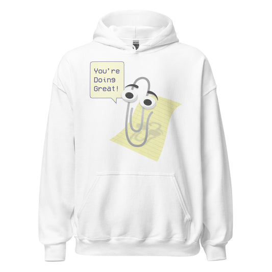 Clippy "You're Doing Great" Hoodie